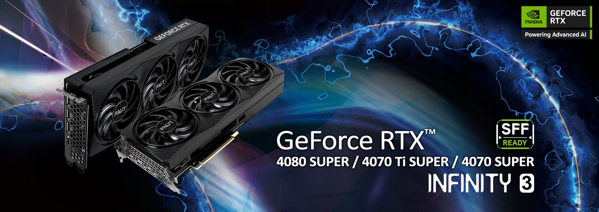 \ȏ^Q[~OPCrhPalit GeForce RTX(TM) 40 SUPER Infinity 3V[Y