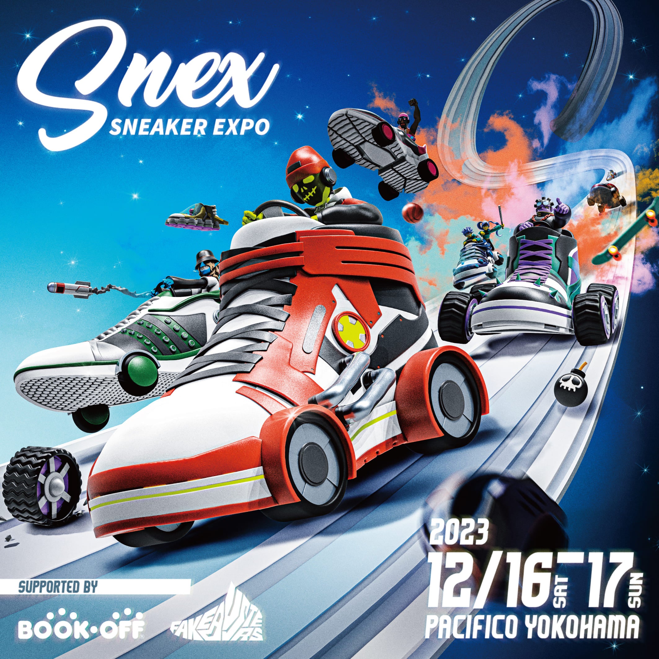 ubNItő勉Xj[J[CxguSnex/Sneaker Expo 2023 YokohamaṽCX|T[Ƃċ^