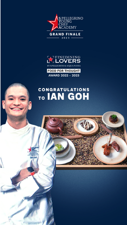 wS.Pellegrino Young Chef Academy Competition 2022-23iTyOm OVFt AJf~[ Ejx֘ACxgI