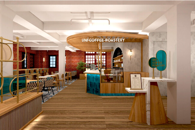 126AlԃKqɂUNI COFFEE ROASTERYLOׂ10XܖڂI[v