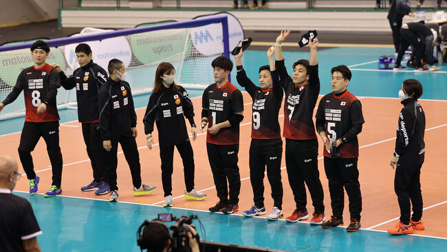 127ij|gKE|g2022 IBSA Goalball World ChampionshipsJuIIJAPANvijq`[j͊JÍ|gK7-5̔i