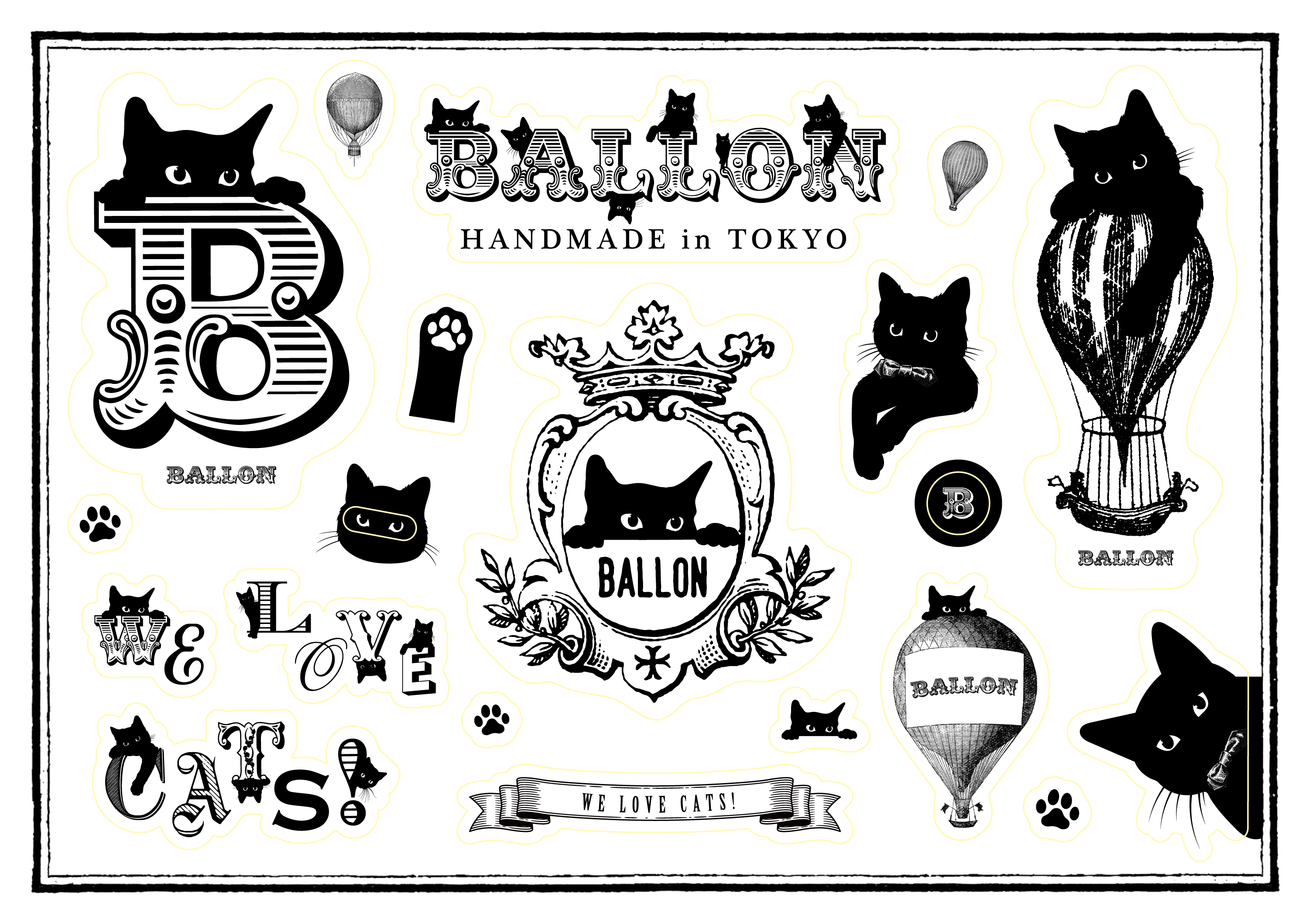 BALLONuWE LOVE CATS! 2024vRNV\