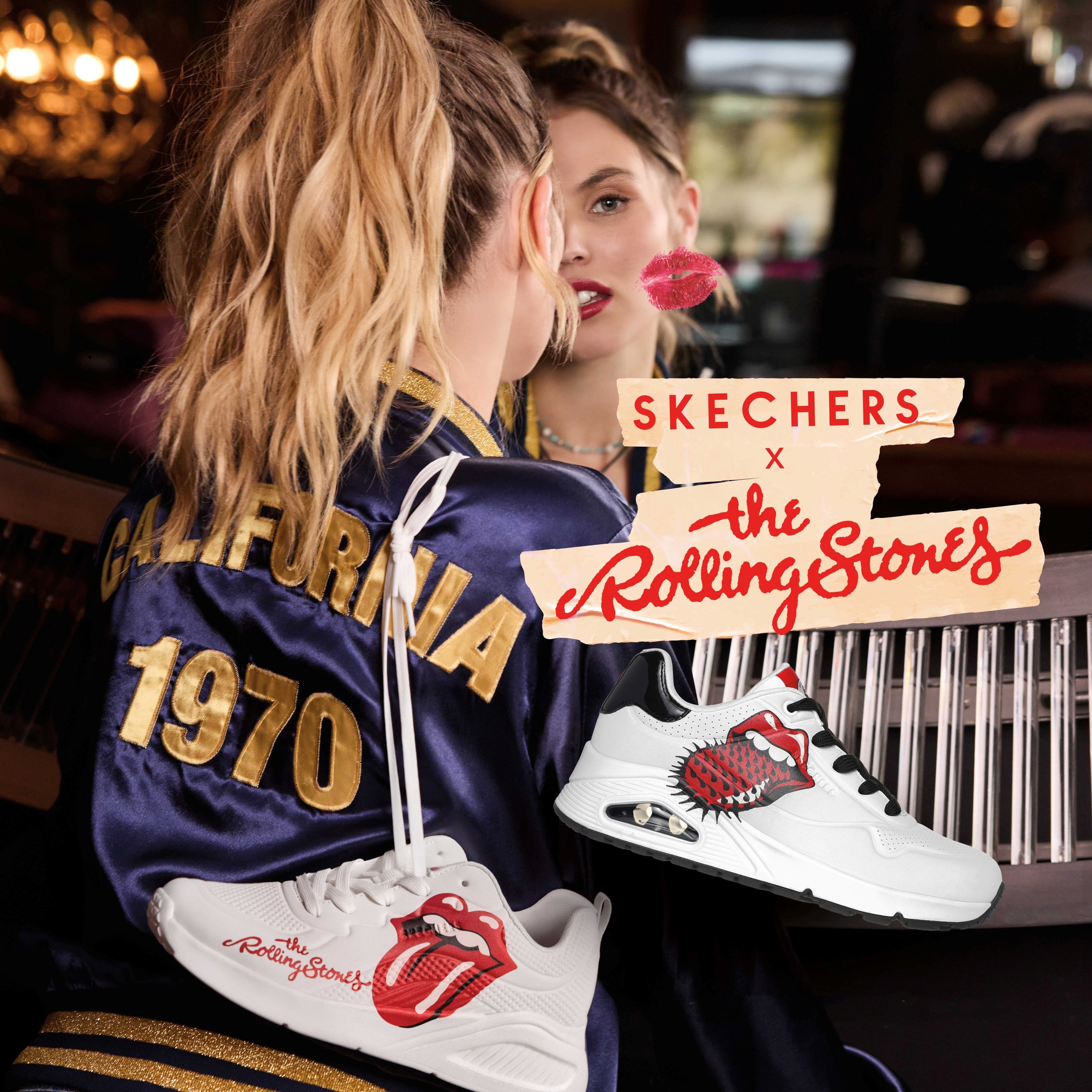 SKECHERS ~ The Rolling Stones2eR{[VRNV𔭕\