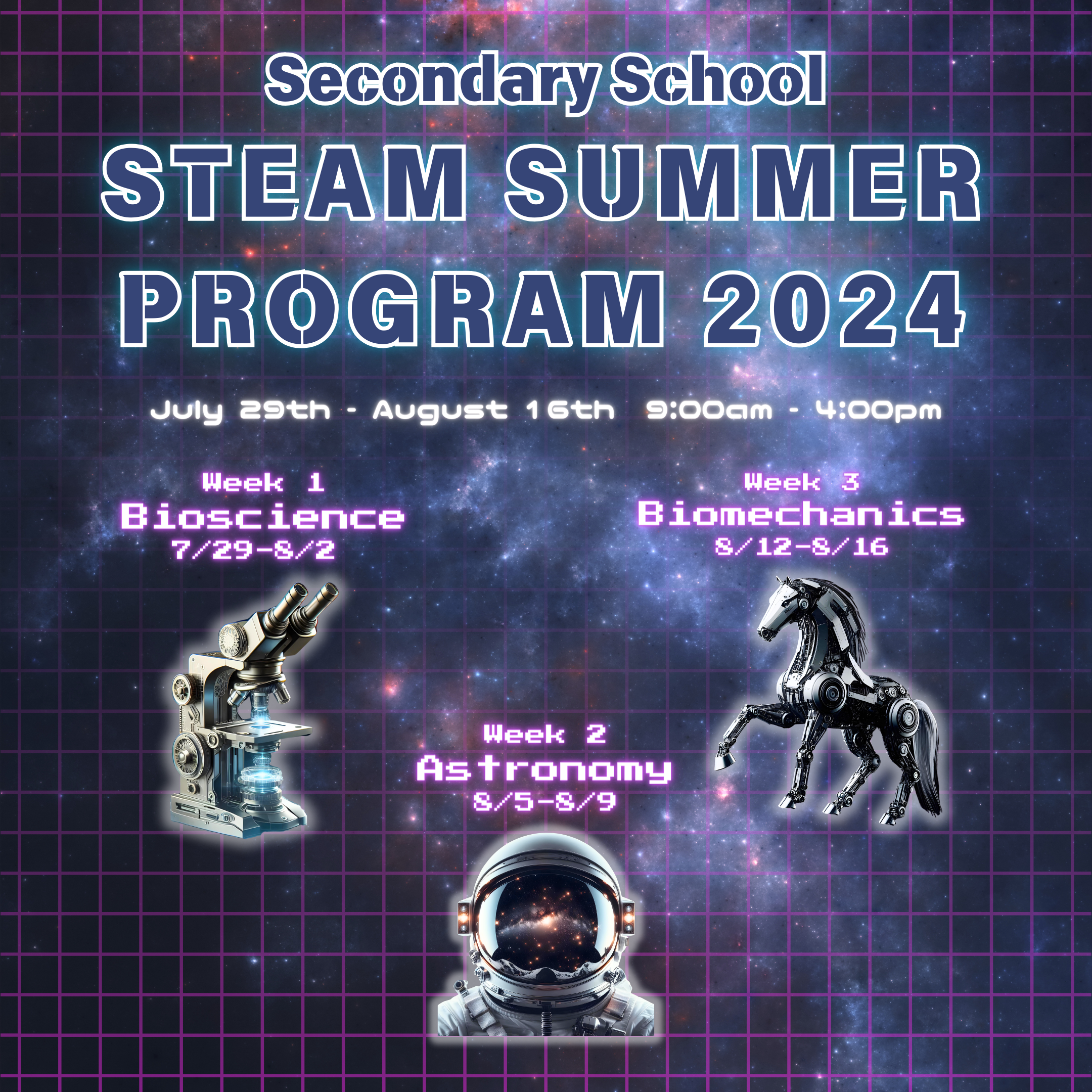 yĊCxgzwΏ STEAM Summer School/Program 2024JuI