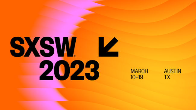 SXSW2023oA[eBXg1eZbVXs[J[̃CibvXƔ\Iɓ{̃ItBV@cA[̔JnI