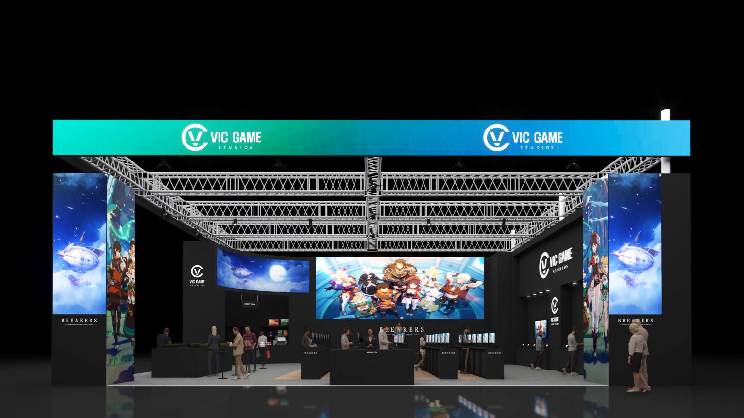 VIC GAME STUDIOS, uG-STAR 2023vu[XC[WуvOJIVAj[VRPGwBREAKERS : UNLOCK THE WORLDxvCAuoWI