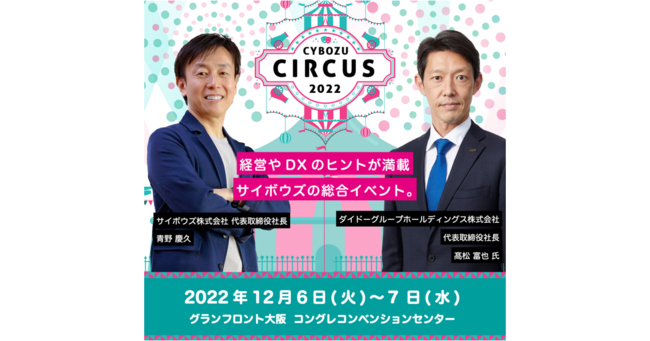 DXϋɐiIЎВ̐헪܂IuCybozu Circus Osakavʍuɓod