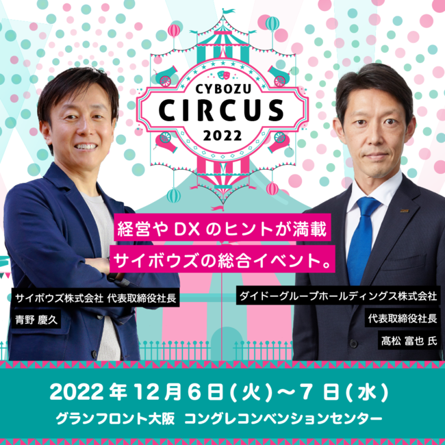 DXϋɐiIЎВ̐헪܂IuCybozu Circus Osakavʍuɓod