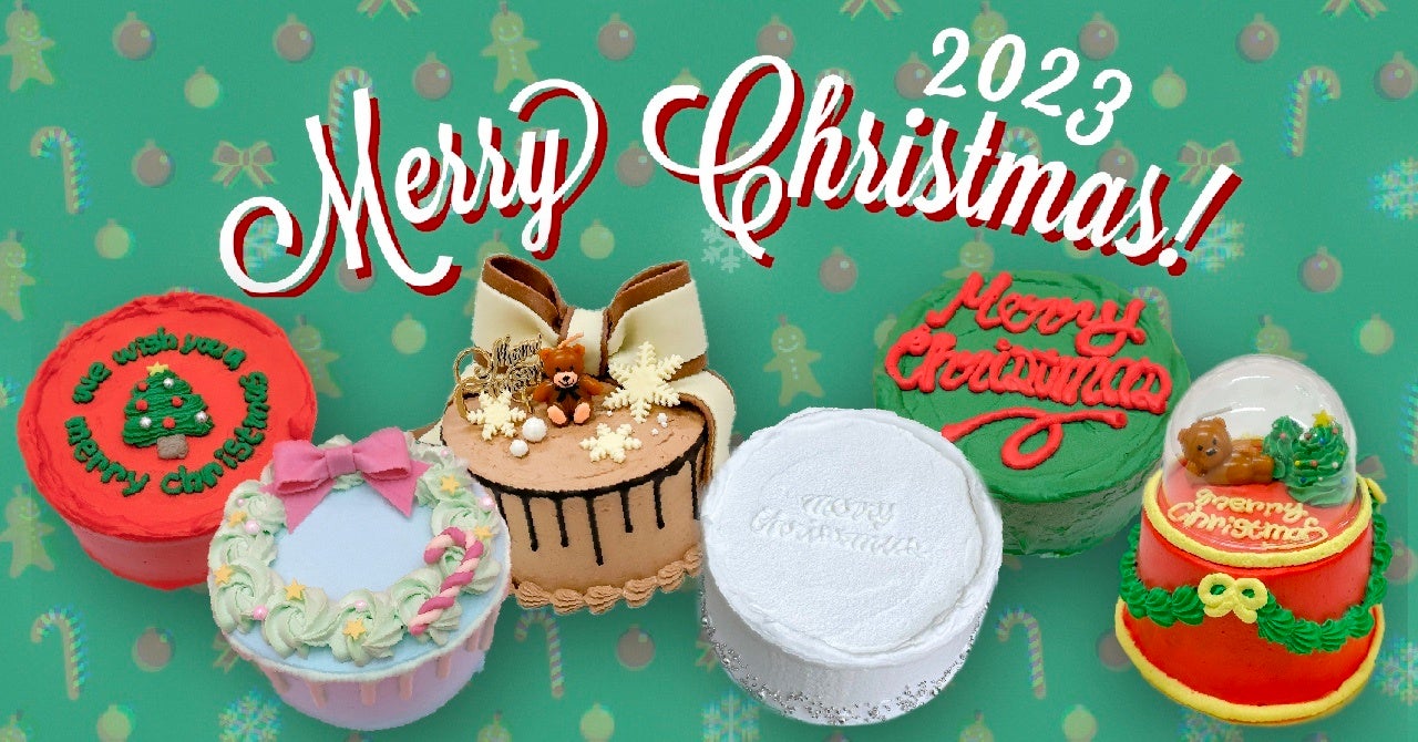 yCake with Christmas2023zĂAHׂĂI6̃t@V[ȃNX}XP[LVoIN͓X܎fUCp