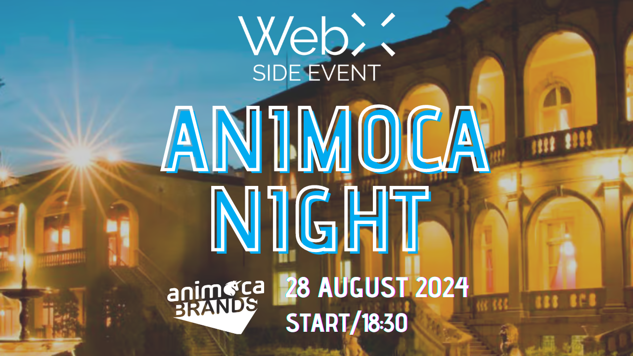 Animoca Brands JapanAWebX 2024ɂ킹Animoca Night2024N828ɊJ