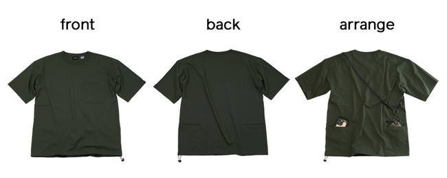 obN|Pbg&h[R[ht@\TVcuPLAY UTILITY BACK POCKET T-Shirts / Long Sleeve T-ShirtsvRbg100%̃wr[EFCg1