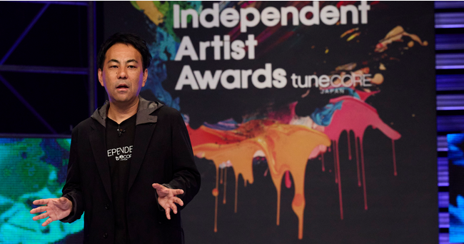 CfByfgA[eBXg̊\uIndependent Artist Awards by TuneCore Japanv
