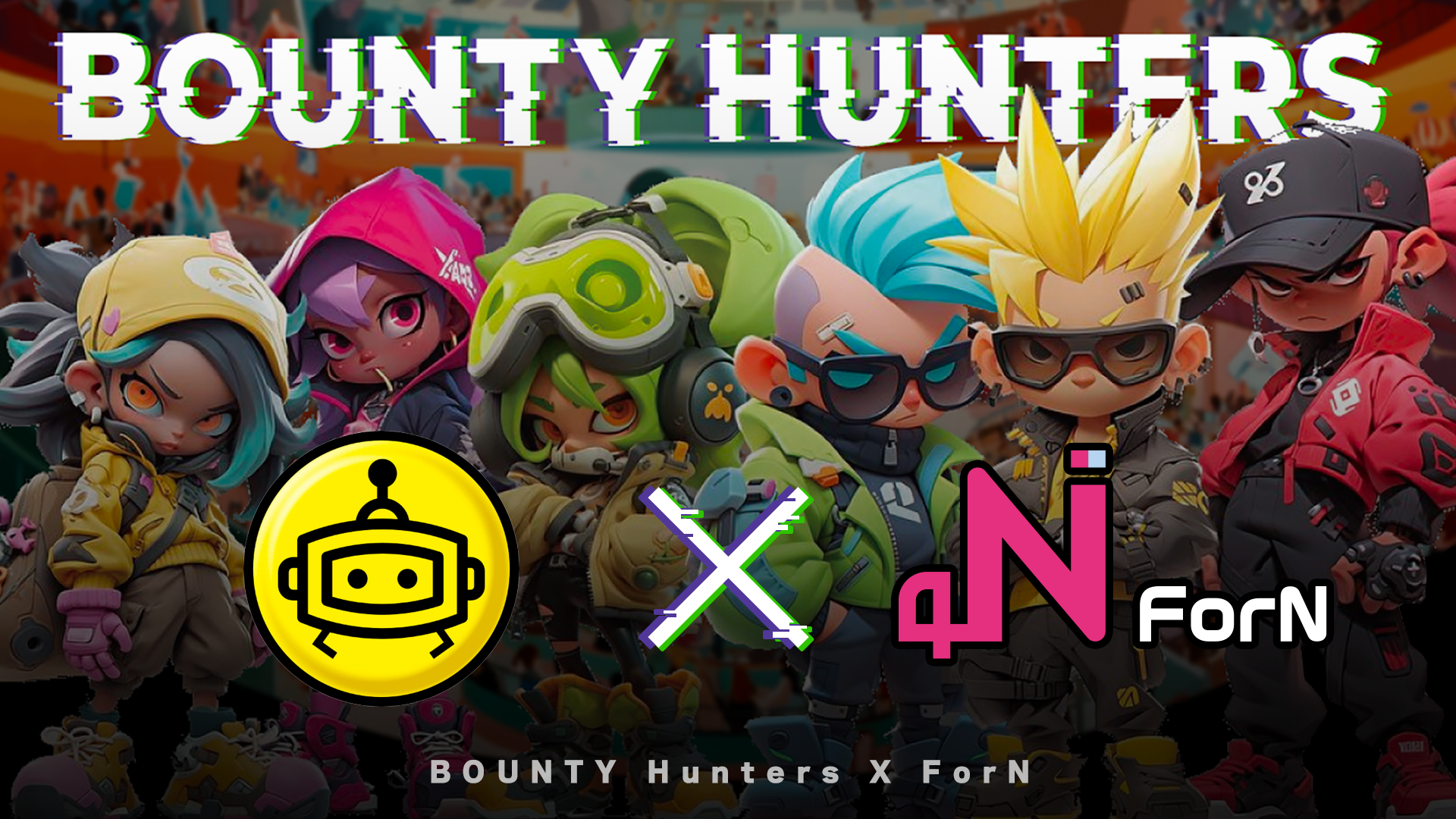 ForNAΐ^fW^vCYEICN[Q[wBOUNTY HUNTERSx̃}[PeBO헪Ex{