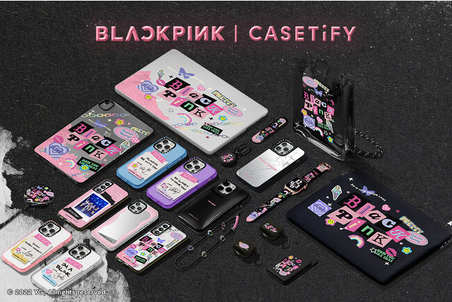 BLACKPINKBestie RoommateɂȂ낤IuBLACKPINKbCASETiFY CollectionvRNV2eoBV^iPhone 14V[YɂΉI