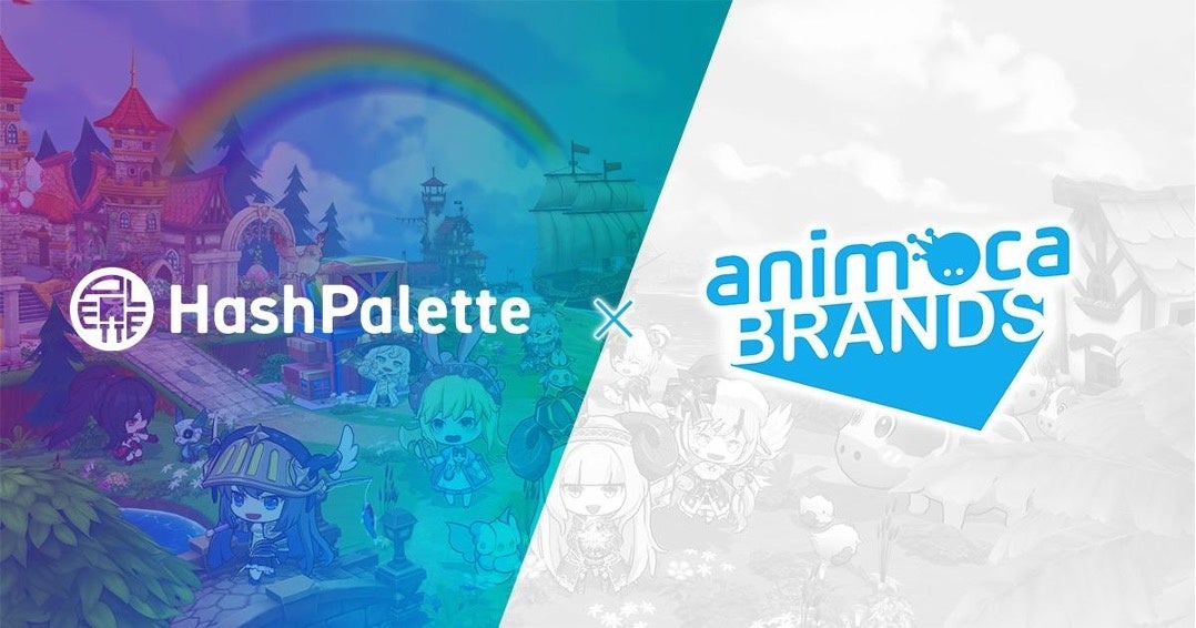 HashPalette Animoca Brands JapanƃO[oWJxړIƂp[gi[Vbv