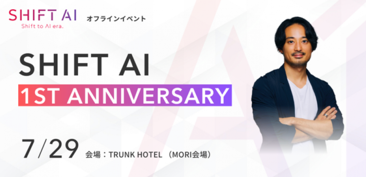 y729JÁIzSHIFT AI 1NLOCxgwSHIFT AI 1st Anniversaryv