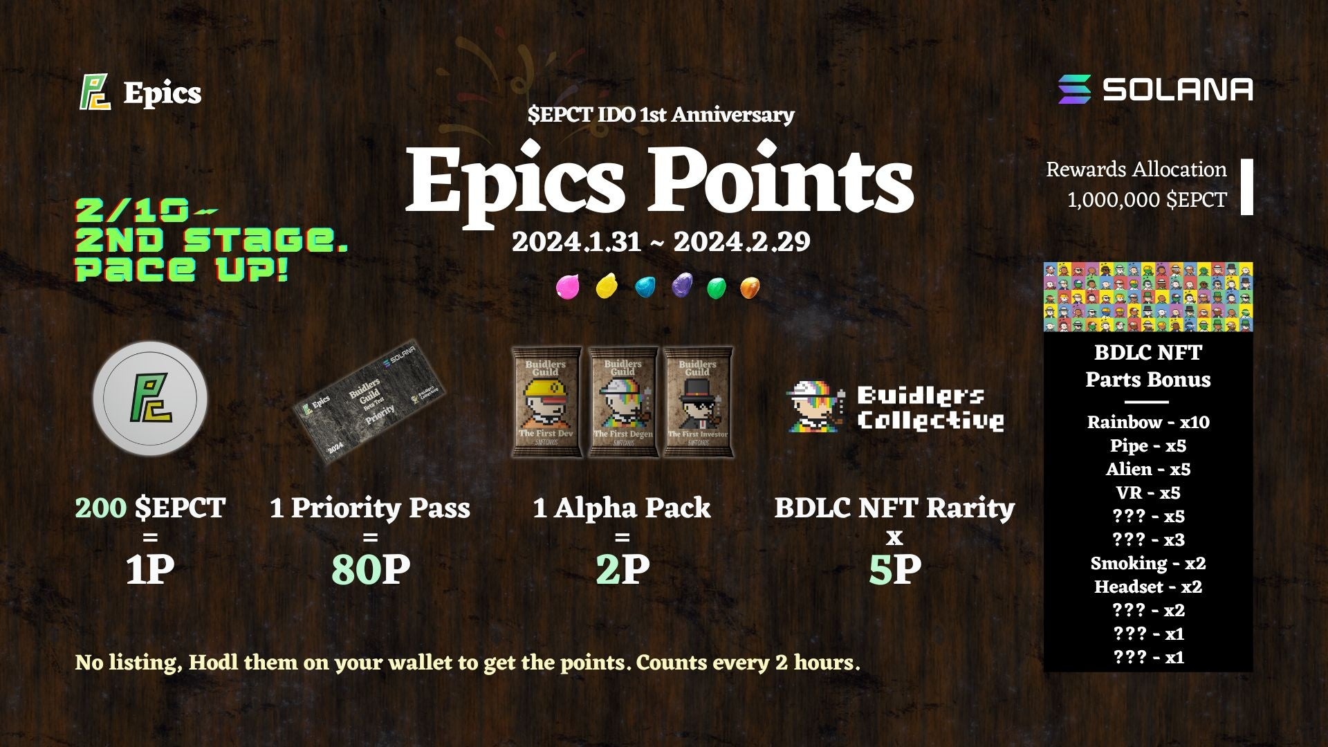 Epics DAONFTJ[hpbNSolana}[PbgvCXMagic EdenTensorɏ