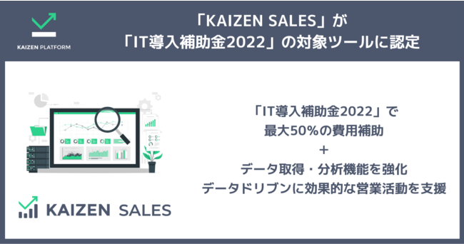 cDXT[rXuKAIZEN SALESvAoώYƏȁuIT⏕2022v̑Ώۃc[ɔF