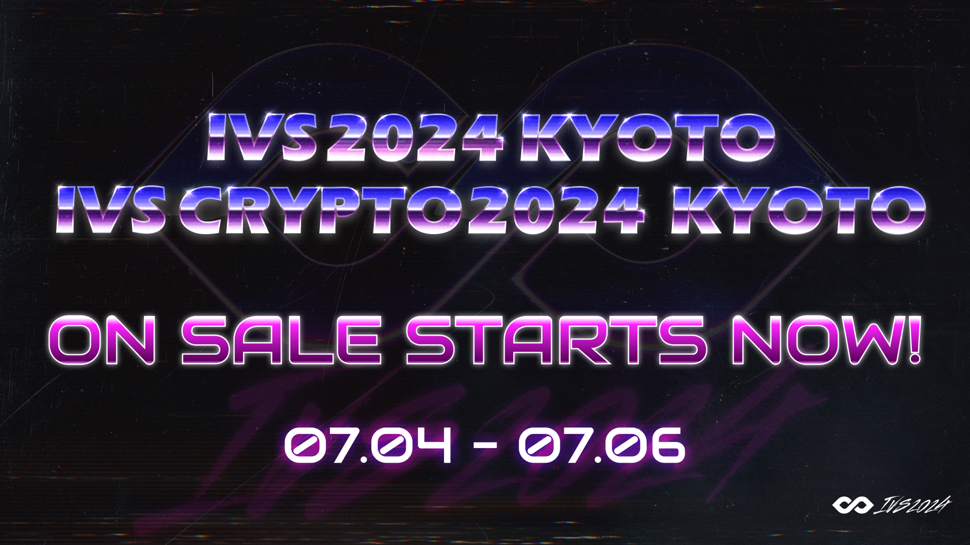 ő̃X^[gAbvJt@XuIVS2024 KYOTO / IVS Crypto 2024 KYOTOṽ`Pbg̔JnB̓yjJÂ܂ރrWlX̋E𒴂3#IVS2024