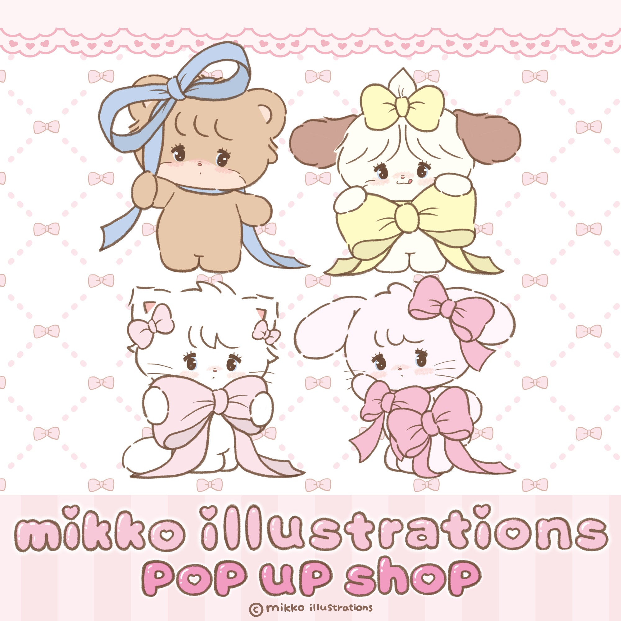 ڂ́wmikko illustrations xPOP UP STOREÉpRŊJÒI