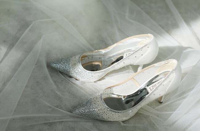 NYO}Xuh{̉ԉł̂߂ɃfUC Bꖳ̃R{[V TAKAMI BRIDAL x BADGLEY MISCHKA