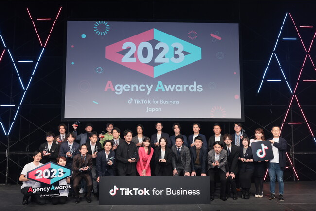 uTikTok for Business Japan Agency Awards 2023vJÁI2022N̎т\ƂƂɁwCreativexJeS[̐V݂𔭕\