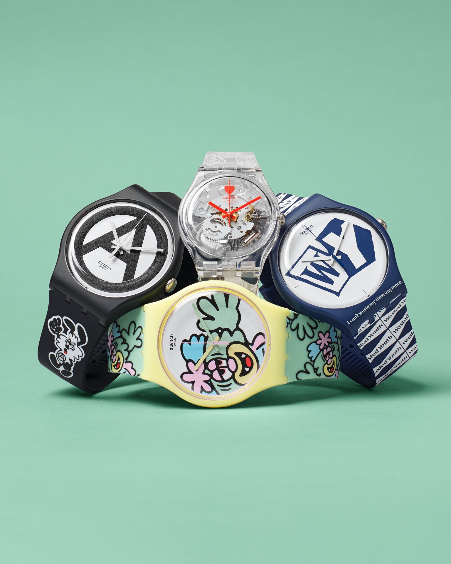 Swatch x VERDY RNV|WeBuȃbZ[W