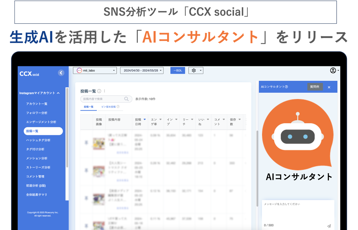 SNS̓c[uCCX socialvAIɂuAIRT^gvLł񋟊Jn