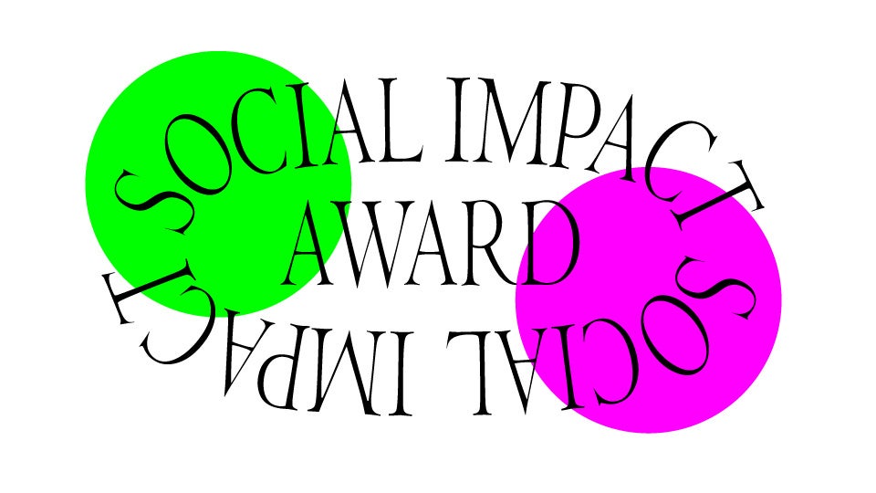 pwX^[gAbvnoxƂƂĎ{rWlXfUCA[huMAU SOCIAL IMPACT AWARDv̎܎҂I