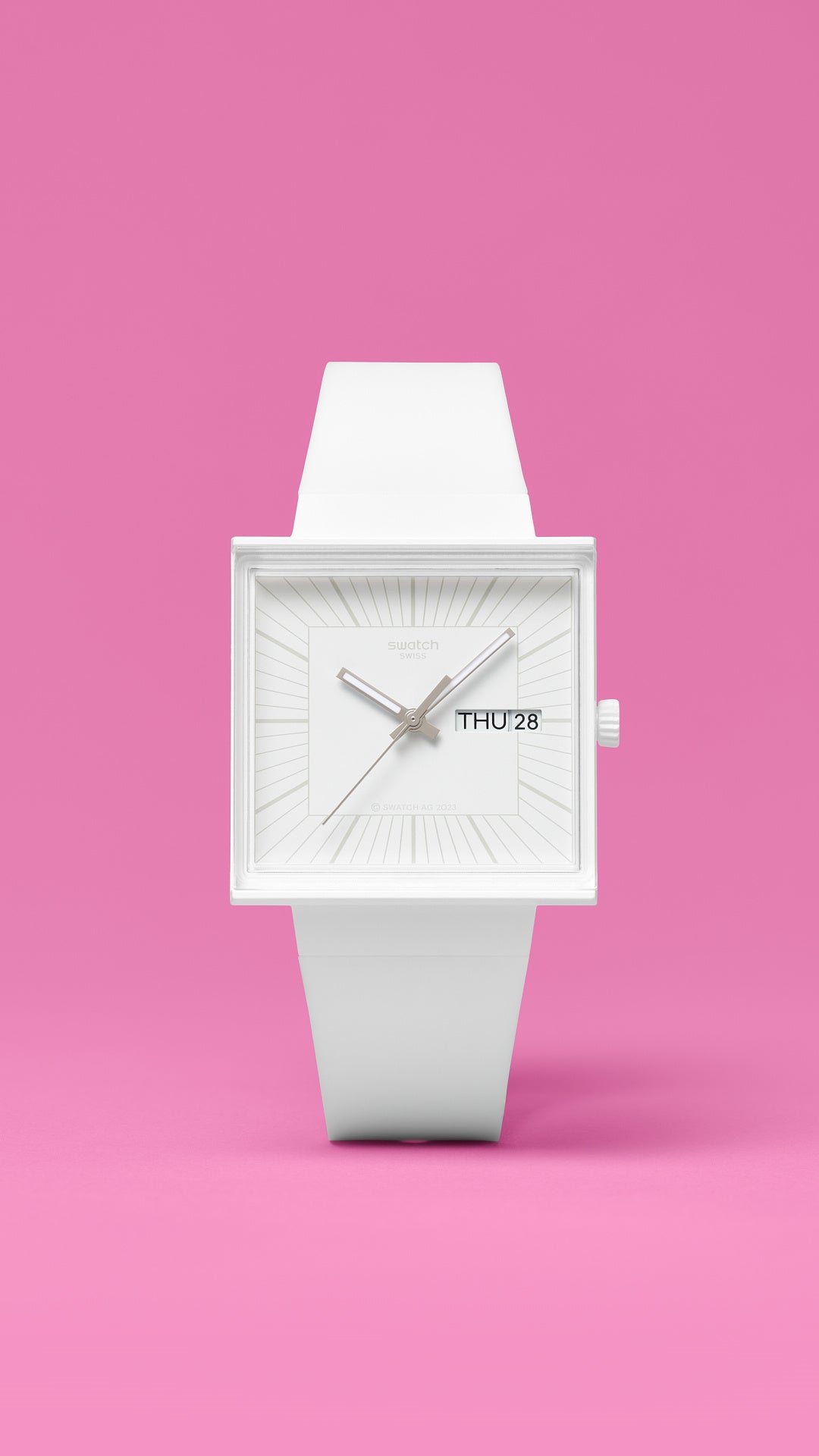 ySwatchz SWATCH ̃XNGAVFCv́uBIOCERAMIC WHAT IF?vRNVɃmÑubNƃzCgoI@WP