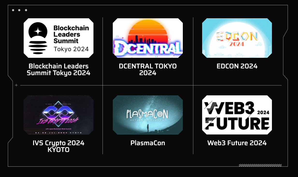 O[oWeb3őOցBIVS Crypto 2024 KYOTOJapan Blockchain Week 2024̃AWF_𔭕\