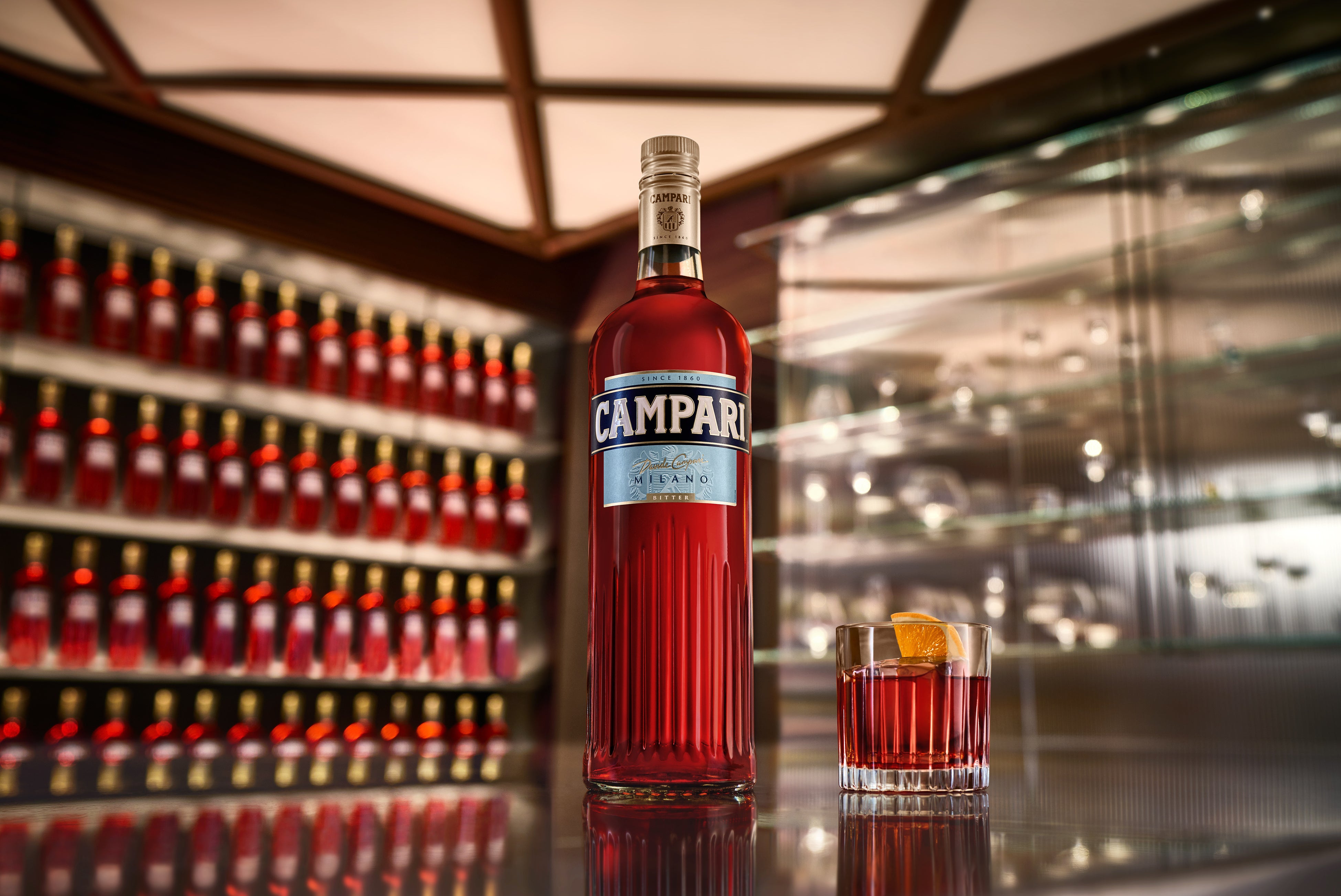 CAMPARI JAPANẪJNeRyeBVE`sI3l鎊̖uRed Luminary LoungevJ