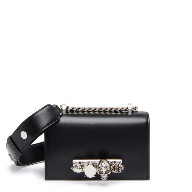 yAlexander McQueenzVobOuThe Biker Jewelled Satchelvo