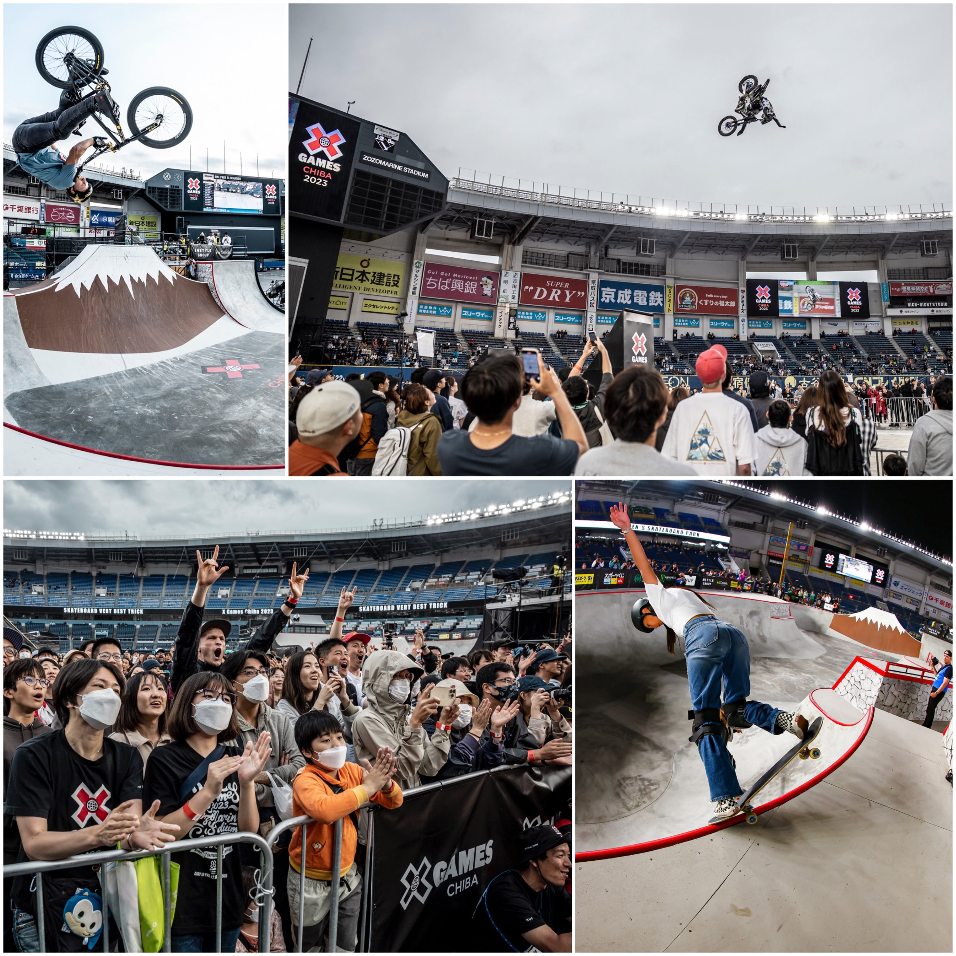 X Games Chiba 2024bXP[g{[hABMXAMoto X̐EgbvAX[gꓰWBItBVős`PbgtJn