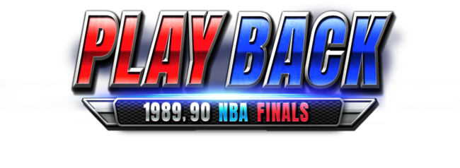 yNBA RISE TO STARDOMzNBACYNBA t@CiǑ̌悤IԌCxguPLAYBACK 1989,90 NBA FINALSvJ