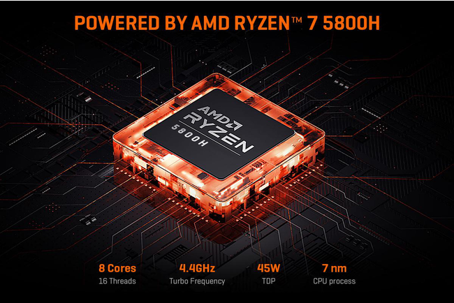 AMD Ryzen7 5800HځACHUWI~jPCuRZBOXvAbvO[h
