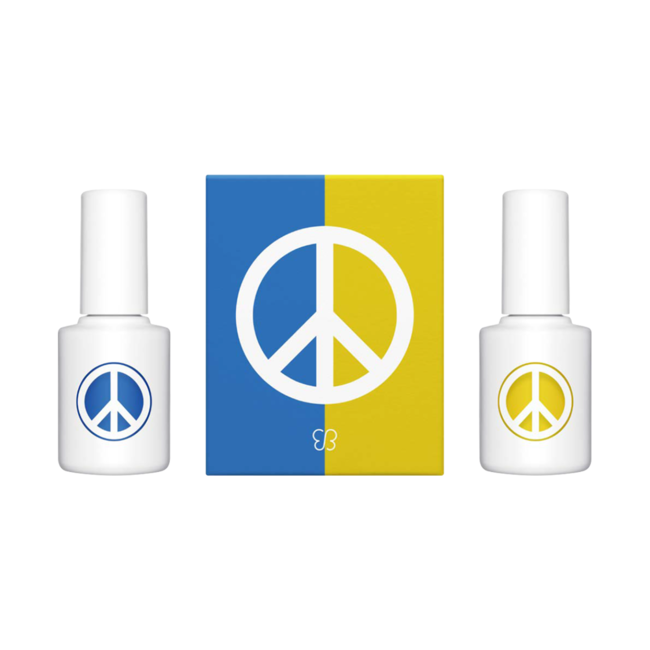 ukacXɂăENCix̂߂ uka nail polish peace for Ukraine ̐s\X^[gB