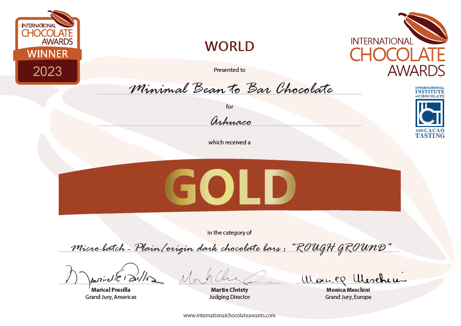 MinimalA`R[g̐EIi]uInternational Chocolate Awards 2023vɂĐE2ʂ܁B{ł̎ܐgbvXV