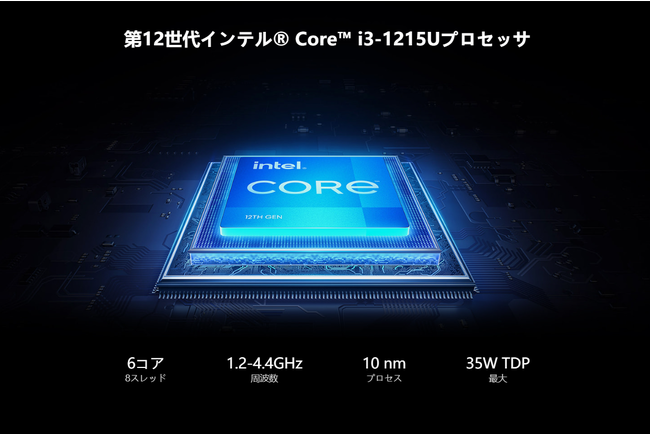 CHUWI 12Ce(R) Core(TM) 1215UvZbT[ځA~jPCuCoreBox 4thv𔭕\