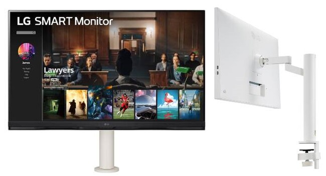 LG Smart MonitorV[Y31.5C`webOS4Kj^[u32SQ730S-Wvu32SQ780S-WvwT[rXuMakuakevɂ1222i؁js̔