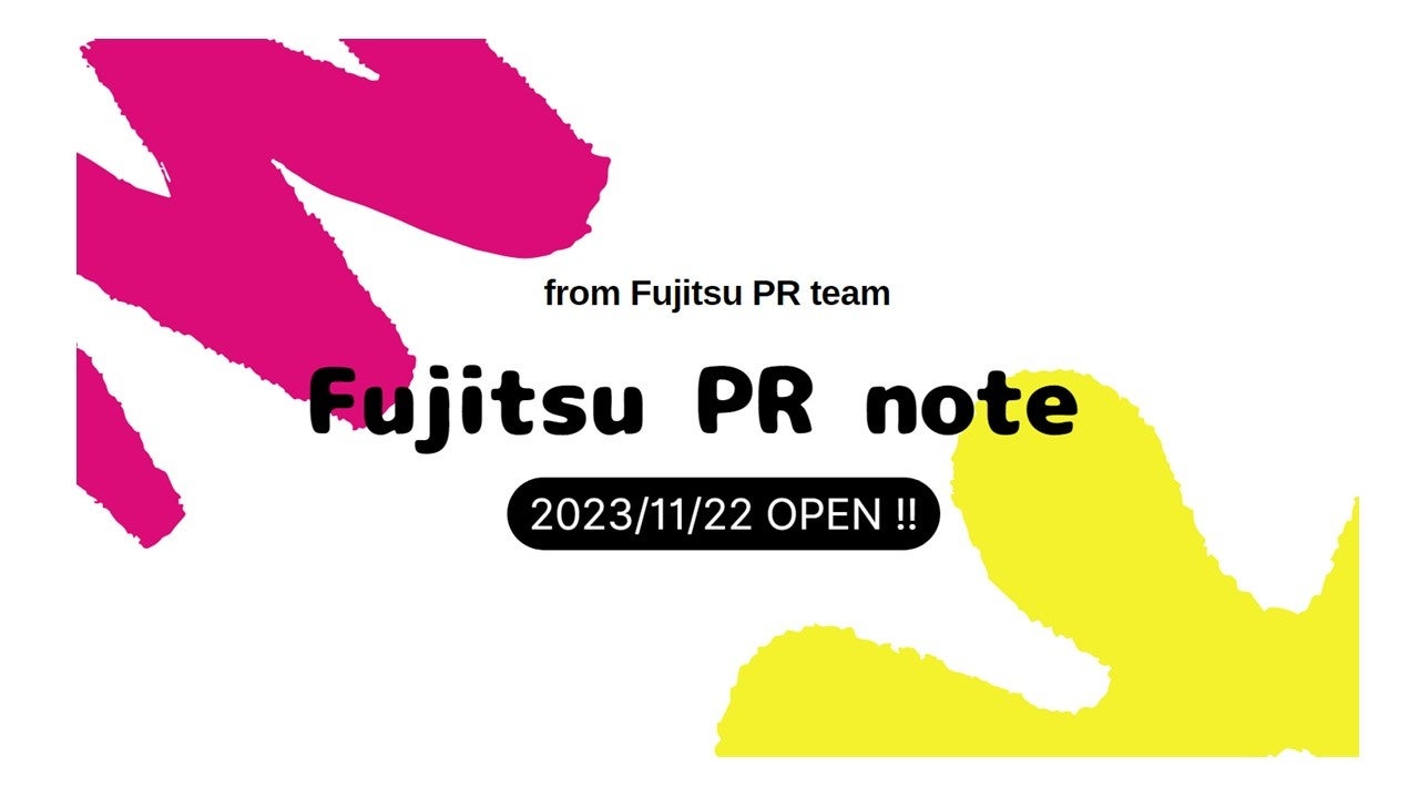 uFujitsu PR notevI[v̂m点