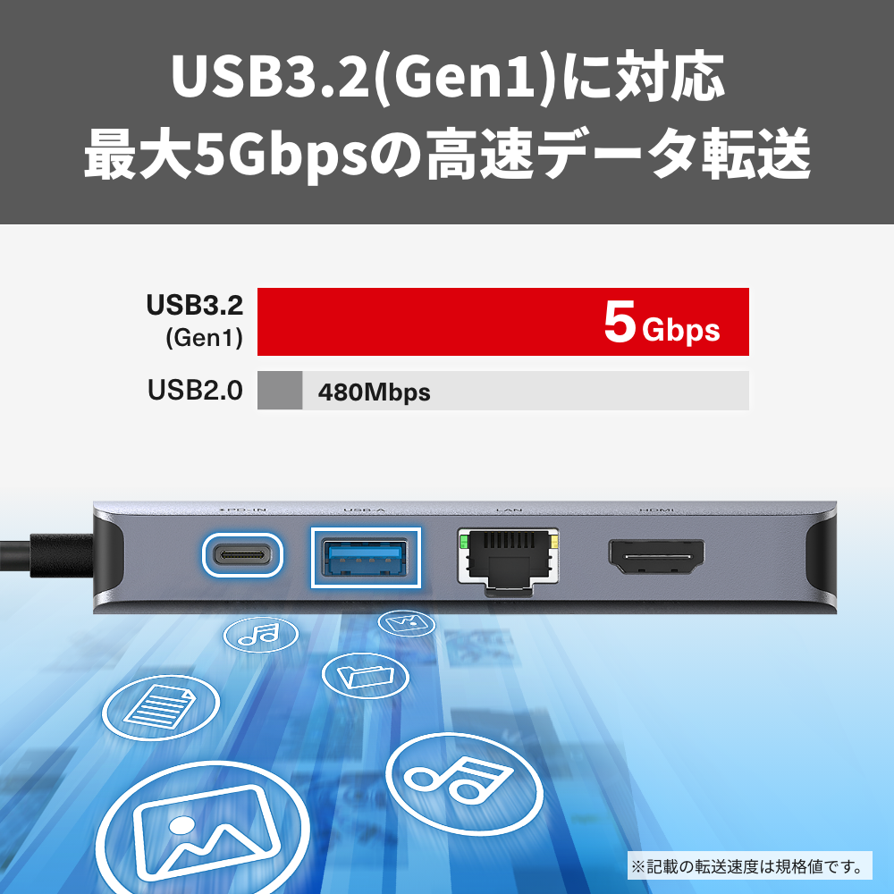 yLAN/HDMI/VGA/USBz6̃|[g1ɂ܂Ƃ߂Type-CΉhbLOXe[V12{