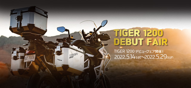 gCAtuNEW TIGER 1200fr[tFAJÁvm点܂B