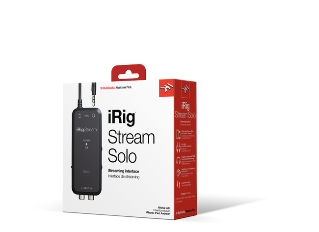 IK Multimedia iRig Stream  Solo | 㗝XtH[J|CgŎ戵Jn