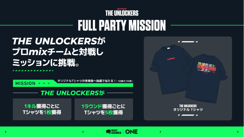 122A3KA[ilŊJÂwRiot Games ONE 2023xvOɁuTHE UNLOCKERS FULL PARTY MISSIONvǉI