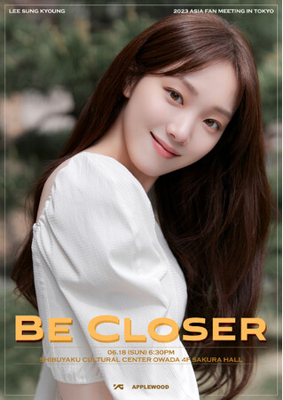 2023 LEE SUNG KYOUNG ASIA FAN MEETING [BE CLOSER] in TOKYO JÌI