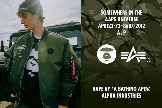 AAPE ~ ALPHA INDUSTRIES