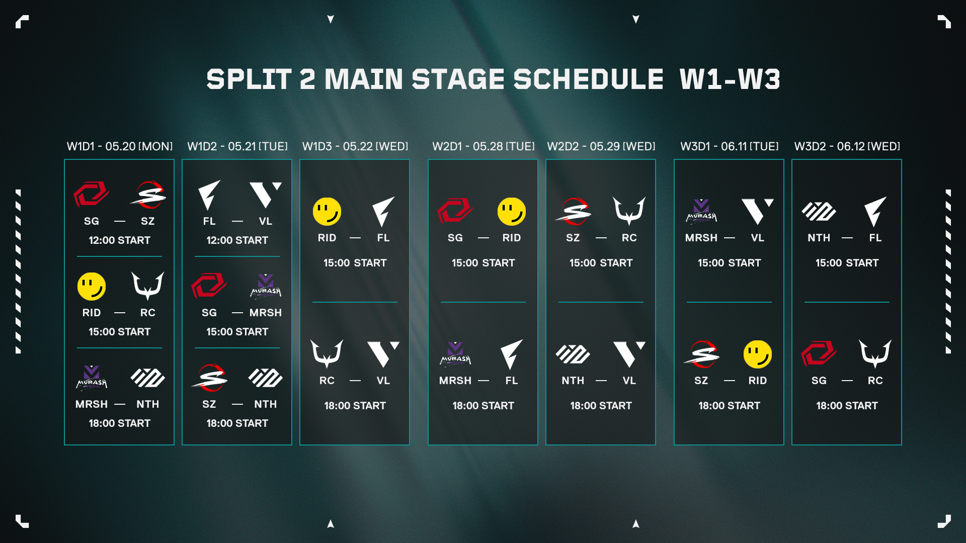 VALORANT Challengers Japan 2024 Split 2 Main Stage520ijɊJSplit 2 Main Stagȇΐgݍ킹I