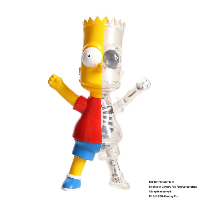 SECRET BASE x The Simpsons x atmosgBart Simpson Figure gX-RAY verhɂȂă\trœoB