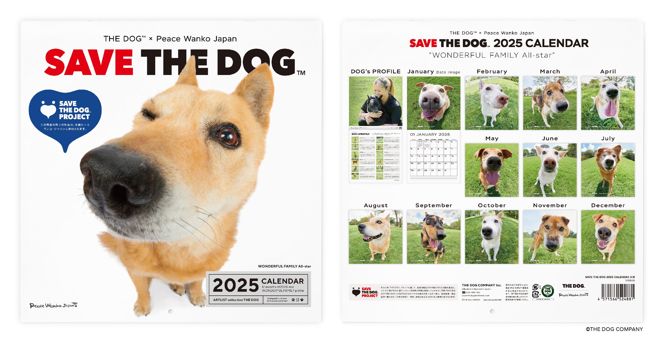 THE DOG(TM)~s[XREWpAی쌢̏Ί炪W܂wSAVE THE DOG 2025J_[x󒍊Jn